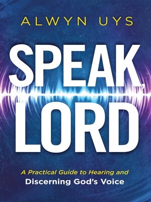 cover image of Speak, Lord